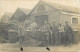 Militaires- Ref E124-carte Photo -guerre 1914-18-prisonniers Allemands -charbon De Bois -/ 2 Petites Taches Encre  - - Weltkrieg 1914-18