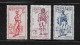 A.E.F.  (  DIV - 632 )   1941   N° YVERT ET TELLIER      N° 87/89    N* - Unused Stamps