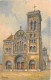 ILLUSTRATEUR - BARDAY - BARRE DAYEZ 3118 D - VEZELAY, BASILIQUE DE LA MADELEINE, FACADE - Barday