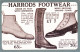 Nostalgia Postcard - Advert - Harrods Footwear, 1920 - VG - Non Classés