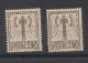 YT 11, 2 EXEMPLAIRES DE LA SERIE FRANCISQUE, NEUFS** AVEC ADHERENCE , FORTE COTE STAMPS BRIEFMARKEN - Neufs