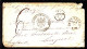 1871. KGL. PRSS. COMMANDANTUR RENDSBURG. Cover To Liverpool, England Via Belgien. RENDSBURG 29 1 71. Porto... - JF103918 - Schleswig-Holstein