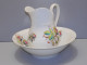 Delcampe - - JOLI SERVICE DE TOILETTE PORCELAINE LOUIS PHILIPPE BROC & CUVETTE FLEURIS    E - Other & Unclassified