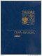 Delcampe - Czech Republic Year Book 2001 (with Blackprint) - Komplette Jahrgänge