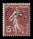 1 04	16	03	N°	189	Perforé	-	CA 17 - Used Stamps