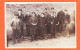 06297 / Carte-Photo Groupe Costumé D'ouvriers Et Ouvrières 1920s - Other & Unclassified