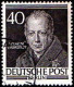Delcampe - Berlin Poste Obl Yv: 77/86 Berlinois Célèbres 1.Série (TB Cachet Rond) - Used Stamps