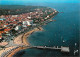 33 - Arcachon - Vue Générale Aérienne - Au Premier Plan, La Jetée Thiers  - CPM - Voir Scans Recto-Verso - Arcachon