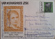 1979..POLAND. POSTCARD  WITH ORIGINAL  STAMP..IRENA KOSMOWSKA.ACTIVIST OF THE FOLK MOVEMENT - Brieven En Documenten