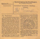 BiZone Paketkarte 1948: Traunstein Nach Heil U. Pflegeanstalt Haar B. München - Briefe U. Dokumente