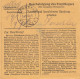 BiZone Paketkarte 1948: Frontenhausen Nach Grünwald - Lettres & Documents