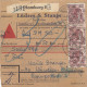 BiZone Paketkarte 1948: Hamburg Nach Gräfeling, Wertkarte, Nachnahme - Briefe U. Dokumente