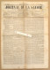 ● Journal De La SAVOIE - 27 Novembre 1862 - N°300 1è Année - 2 Cachets - Cf 4 Photos - 1850 - 1899