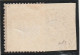 CONGO - N°5b Obl (1891-92) 10c Sur 25c Noir Sur Rose - Surcharge Verticale - Signé Calves - Usados