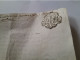 Romillé  Acte  Du 1763  Chatellerie  Thomas Maudet Ect,,,,,,,,, - Otros & Sin Clasificación