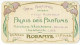 RARE Carte Parfum  PALAIS DES PARFUMS - FLORAMYE De L.T. PIVER - Calendrier De 1906-1907 Au Verso - Oud (tot 1960)