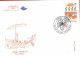 Lot De 2 FDC Grèce.Vase Grec Bateau D'Ulysse. Insecte Stylisé. - FDC