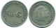 1/10 GULDEN 1960 ANTILLAS NEERLANDESAS PLATA Colonial Moneda #NL12312.3.E.A - Antilles Néerlandaises