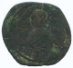 JESUS CHRIST ANONYMOUS CROSS Antique BYZANTIN Pièce 8.4g/30mm #AA643.21.F.A - Byzantinische Münzen
