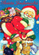 SANTA CLAUS CHRISTMAS Holidays Vintage Postcard CPSM #PAJ724.A - Santa Claus