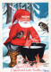 SANTA CLAUS CHRISTMAS Holidays Vintage Postcard CPSM #PAK388.GB - Santa Claus