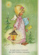 ANGEL CHRISTMAS Holidays Vintage Postcard CPSM #PAJ019.GB - Anges