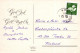 PÈRE NOËL NOËL Fêtes Voeux Vintage Carte Postale CPSM #PAJ675.FR - Kerstman