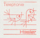 Meter Cut Switzerland 1966 Telephony - Hasler - Telecom