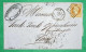 N°16 PC 1818 A LYON A LES TERREAUX INDICE 11 POUR PARIS 1855 LETTRE COVER FRANCE - 1849-1876: Classic Period