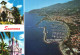 SAN REMO, LIGURIA, MULTIPLE VIEWS, ARCHITECTURE, PORT, BOATS, AERIAL VIEWS, ITALY, POSTCARD - San Remo