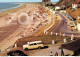 [50] DONVILLE-LES-BAINS (Manche)  La Plage - Automobile 404 Peugeot Break - CPSM  GF ± 1970 ♥♥♥ - Other & Unclassified