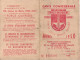 CARTE CONFEDERALE  - FORCE OUVRIERE  ANNEE 1950 - Membership Cards