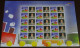 Delcampe - Greece 2003 SET Of 9 Personalized Sheets MNH - Neufs