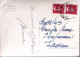 1946-A.M.G.-V.G. Imperiale Coppia Lire 2, Su Cartolina (Trieste Riva 3 Novembre) - Marcofilie
