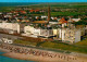 72664708 Borkum Nordseebad Fliegeraufnahme Badestrand Und Kurpromenade Borkum - Borkum