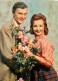 Couples - Carte Dentelée - CPSM Grand Format - Voir Scans Recto-Verso - Couples