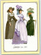 40162511 - Spaetrokoko Um 1780 Englisch Gekleidete Damen Motiv 27 Aus Der Sammelserie Mode Durch Die Jahrhunderte - Moda