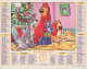 Calendrier France 1977 La Belle Et Le Clochard Walt Disney Peter Pan - Big : 1971-80