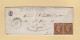 La Mure Sur Azergues - 68 - Rhone - 1861 - Boite Rurale E - Courrier De Saint Bonnet Le Troncy - 1849-1876: Periodo Classico
