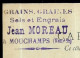 (Lot De 2) CPA (Entier Postal Commercial) MOREAU 85 MOUCHAMPS à MONTHULET La Roche-sur-Yon Vendée * Agriculture Grains - Other & Unclassified