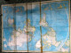 World Maps Old-the World National Geographic Society Before 1975-1 Pcs - Cartes Topographiques