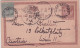 Jamaica Postal Stationery 1/2p + 1/2p Half Way Tree Cds 1903 For Wien Austraia  - Jamaica (...-1961)