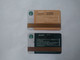 China Gift Cards, Starbucks,  2020 (2pcs) - Cartes Cadeaux