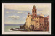 Cartolina Camogli, Blick Auf Kirche  - Autres & Non Classés