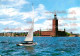 72638995 Stockholm Stadshuset Riddarfjaerden Segelboot Stockholm - Sweden