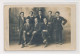 Carte Photo - Groupe Hommes Posant - état - Sonstige & Ohne Zuordnung