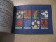 DENMARK 1984 Rose Tulipan Cactus Flower Flora Julemaerket Booklet Christmas 24 Poster Stamp Vignette (3 Sheet X 8 Label) - Cuadernillos