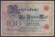 Reichsbanknote 100 Mark 1903 UDR T Serie C Ro 20 Pick 22 F (4)     (28278 - Autres & Non Classés