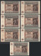 7 Stück á 5000 Mark 1922 Ro 80a Pick 81 FZ: X Verschiedene Serien    (28228 - Other & Unclassified