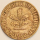 Germany Federal Republic - 10 Pfennig 1950 D, KM# 108 (#4624) - 10 Pfennig